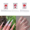 600 Nail Tips French Acrylic Artificial False Nails Nail Art Decoration Beauty Women Manicure Tools4746571