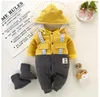 Little Monkey039S Cartoon Soft Onepiece Cottonped Jacket LJ200821214U6256582