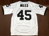 Schip van ons #mens boobie Miles # 45 Permian Football Jerseys Movie Friday Nachtverlichting Gestikte witte S-3XL Hoge kwaliteit