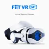 glasses virtual reality head-mounted 3D glasses headset pupil and object distance adjustment heat dissipation