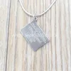 Andy Jewel Autentici pendenti di gioielli in argento sterling 925 Sterling Hogwarts Accettazione Lettera Slider Charm Adatto al regalo in stile orso europeo WB0017