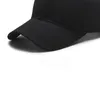 Caps de bola preto adulto adulto unissex casual sólido ajustável beisebol snapback Casquette Hats encaixou gorras pai para homens mulheres