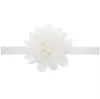 EPECTET DHL Free Ship 1.5cm spets handgjord blomma baby elastisk huvudband Datg098 hår smycken huvudband