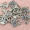 50 stks / partijen antieke bronzen legering draak charms hangers voor sieraden maken ketting DIY accessoires 27.5x34.8mm A-301