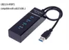 USB3.0 HUB 4port Expander Multi USB typu C Splitter 2,0 hab 3 piasty 3.0 Wiele USB3.0 z czytnikiem kart do komputera PC MacBook