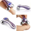 4D Roller Massager Facial Rolling Device Y Forma Rotating Micro-corrente Vibrando Emagrecimento Máquina Corporal Skin Lifting Aperto