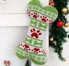 Noel çorap Balık Kemik Örme Hediyelik Çantalar Şeklinde Jakar Asma Çorap Noel ağacı Süsleme Dekorasyon Festivali TD160 modellerinin Malzemeleri