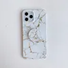 Individuell grepphållare stötsäker hårt täckt telefonstativ marmorfodral för iPhone 12 mini 11 pro xs max xr x 7 8 plus3589895