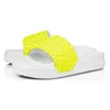 2023 Modedesigner Tofflor Sandaler Spikes Pool Kul Utsmyckade Dubbade rutschbanor Herr Sport Slide House Plattform