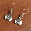 Hot Selling Fashion Dangle Handmade Alloy Square Stethoscope Earrings Silver Camera Ladies Nurse Hat Jewelry Friend As Gift Wholesale