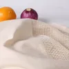 Wiederverwendbare Einkaufstasche Obst Gemüse Umweltfreundliche Einkaufsmittel Tasche Tragbare Aufbewahrungstasche Tote Mesh Net Baumwolle String Aufbewahrungstaschen