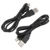 500 stks / partij Mini USB 5pin USB Data Sync Cable Cord voor Canon PowerShot SX100 is SX200 is SX400 is de camera