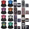 Motocykl Czaszka Pół Twarzy Maska Ghost Scarf Magic Headscarf Multi Użyj cieplejszych Maski na rowerze Halloween Cosplay Akcesoria HA1561