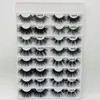 Premium Syntetisk Faux Mink 3D 100% Human Hair Eyelash Tillverkare Partihandel Suzy 100% Natural Eyelash Custom Package