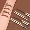 Eyebrow Gel Cream Waterproof Eyebrow Tattoo Pen Long Lasting Cosmetic Eyebrow Enhancer Liquid Eye Brow Pencil