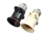 AC100-240V 4A E27 Plug Lampor Baser LED Bulb Adapter Lamphållare Base Skruv Ljusuttag Konverter E27 Gränssnitt Skift till 2pin EU