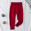 Kids Girls Boys Pants Winter Fall Knitted Pants Toddler Bottom Pants Little Child Solid Color Boys Elastic Leggings Clothing LJ2007600791