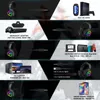 Гарнитуры ONIKUMA K10 Профессиональная игровая гарнитура с головным креплением RGB Красочное освещение Микрофон ПК Телефон XBOX Switch Gamer Wired Headphone1