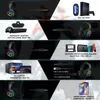 Fones de ouvido ONIKUMA K10 HeadMounted Professional Gaming Headset RGB Iluminação Colorida Mic PC Telefone XBOX Switch Gamer Wired Headphone3660815