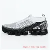 Nike Air Max Vapormax 2.0 Shoes New airmax flyknit Alta qualità 2.0 Knit 3.0 Mens Scarpe da corsa a buon mercato Moc Hot Punch Cinder Tripla Black Bianco Grigio Grigio Volt