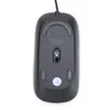 Мыши Gaming Mouse Ultra Thin Plired 3 кнопки 1200DPI Оптический 3D Roller USB для ПК.