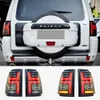 2 SZTUK Światła tylne samochodowe do Mitsubishi Pajero Montero V93 V97 2006 - 2020 tylne Running + Turn Signal + Reverse + Hamulec