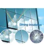 Оконная конфиденциальная пленка, солнцезащитная зеркальная светоотражающая пленка, односторонняя терморегулирующая виниловая анти-УФ-наклейка на окно для дома и офиса2983