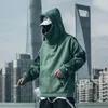 Hip Hop Kalın Pamuk Streetwear Kapüşonlular Koyu Moda Letter İşlemeli Kazak Harajuku Stil Gündelik Kapşonlu sweatshirt