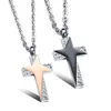 The stars twinkle new fashion lovers style pendant jewelry plating personality cross pendant couples are carving set auger neckl