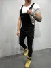 Men's suspenders trousers fashion men's trousers jumpsuit street cool handsome bib overalls size S-XXXL256v