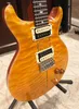 カスタムサンタナLL Santana Yellow Quilt Mapleトップギターリードスミス24フレット中国製エレキギター