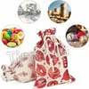 Tree hanging small cloth bag Christmas bag advent calendar gift bag Christmas decorations loved by the children T2I513118757999