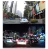 سيارة دفر كاميرا 4.0 "عالي الوضوح 1080p داش كاميرا السيارات Registrator عدسة مزدوجة للرؤية الليلية مع كاميرا للرؤية الخلفية مسجل فيديو