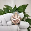 best-sellingLadies Watch 178241 Asia 2813 di stile Orologio di lusso Datejust 31MM oro rosa 18 carati d'acciaio automatici delle donne