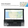 Bil Video DVD 1 DIN Touch Screen Android 7 tums universal stereoradio med GPS-navigeringssystem