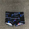 패션 mens 속옷 전체 편지 인쇄 권투 선수 Cham Cuecas Modal Underpants 남자 브리핑 캐주얼 통기 반바지 U 볼록 복서 42116055