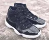 Authentic 11 High 25th Anniversary Outdoor Shoes Men Women 72-10 Black Clear-White-Metallic Silver Sports Sneakers With Box US 5-13