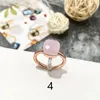 Mode bröllopsringar älskar ring lyxdesigner smycken enstaka färg sten hög kvalitet kvinnor engagemang parti diamant smycken f2848515