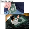 60*100cm tapis de prière musulman tapis avec boussole imperméable islamique en plein air tapis de prière Portable tapis de voyage grand cadeau du Ramadan