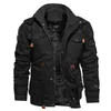 Män Jackor 2020 Män Kläder Tjock Varm Coat Fickor Casual Plush Jaqueta Masculino Male Short Chaqueta Hombre