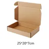 Braune Kraftpapier-Kartons, Business-Express-Shopping-Lieferverpackung, Papierpaket-Versandbox