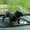 Nieuwe auto hond decor bully hond poppen ornamenten gesimuleerde auto interieur hanger thuis kantoor decor speelgoed auto-accessoires