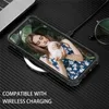 IPhone 12 Durumda Ağır Hizmet Koruyucu Kapak Hibrid Sert PC Yumuşak Kauçuk Sağlam Tampon Kılıf Iphone 12 Pro Max