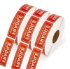 150/500pcs Roll 2.5*7.5cm Packing Warning Adhesive Stickers Handle With Care Label For Bag Box