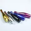 76mm Bowling bottle Metal pipe mini bullet style metel filter pipes smoking pipes tobacco pipe cigarette holder sharpstone GGA3696-6