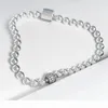 New Hot Beautiful Women's Beads Bracelet Bracelet Summer Bijoux pour 925 Bracelets de perles de chaîne de mains en argent sterling avec Original9321633