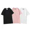 여성 T 셔츠 2020 새로운 세련된 남성 패션 여름 통기성 여성 문자 패턴 캐주얼 크루 넥 셔츠 여자 탑 티셔츠 사이즈 S-2XL