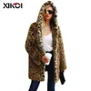 XIKOI Haute Qualité Luxe Fausse Fourrure Manteau Pour Femmes Manteau Hiver Chaud Mode Léopard Fourrure Artificielle Fluffy Femmes Manteaux Veste Y200926