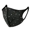 Gezichtsmasker Mode Diamond Rhinestone Maskers Fashionista Nachtclub Party Sieraden Diamanten Facemask Groothandel