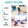 Whole Universal Folding Table Cell Phone Support Plastic Holder Desktop Stand for Your Phone Smartphone Tablet Ring Holder2341402
